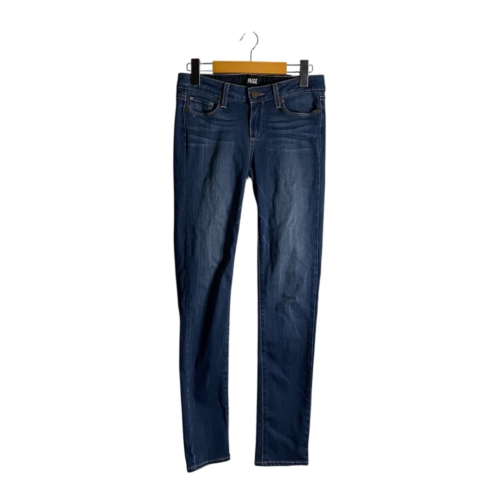 Paige Women's Medium Indigo Skyline Skinny Denim Jean